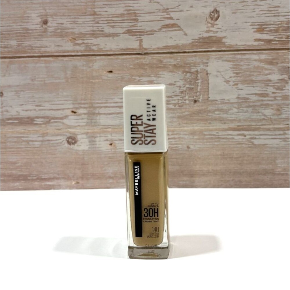 Maybelline Super Stay 30H Foundation Makeup Full Coverage 140 Light Tan